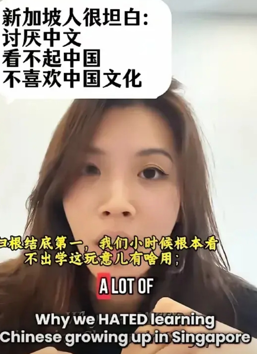 新加坡人媚西方简直令人发指，什么时候轮到新加坡瞧不起我们了？新加坡人现在正在刻意