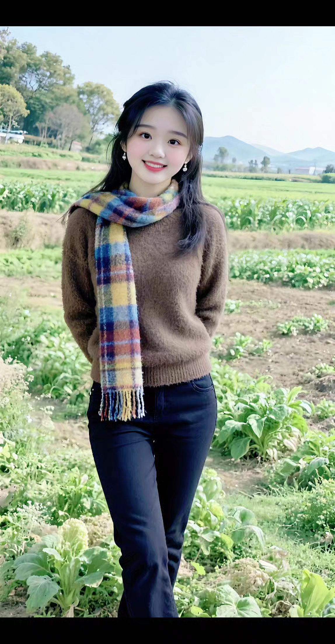 农村田园小姐姐