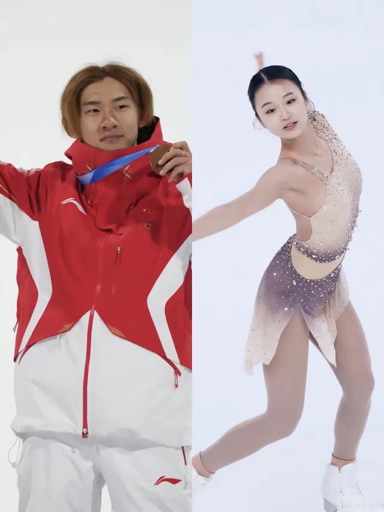 苏翊鸣和朱易确实很好地体现了冬季项目运动员背后的家庭实力。苏翊鸣出身运动世家，4