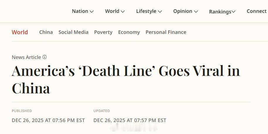 America’s‘DeathLine’GoesViralinChi