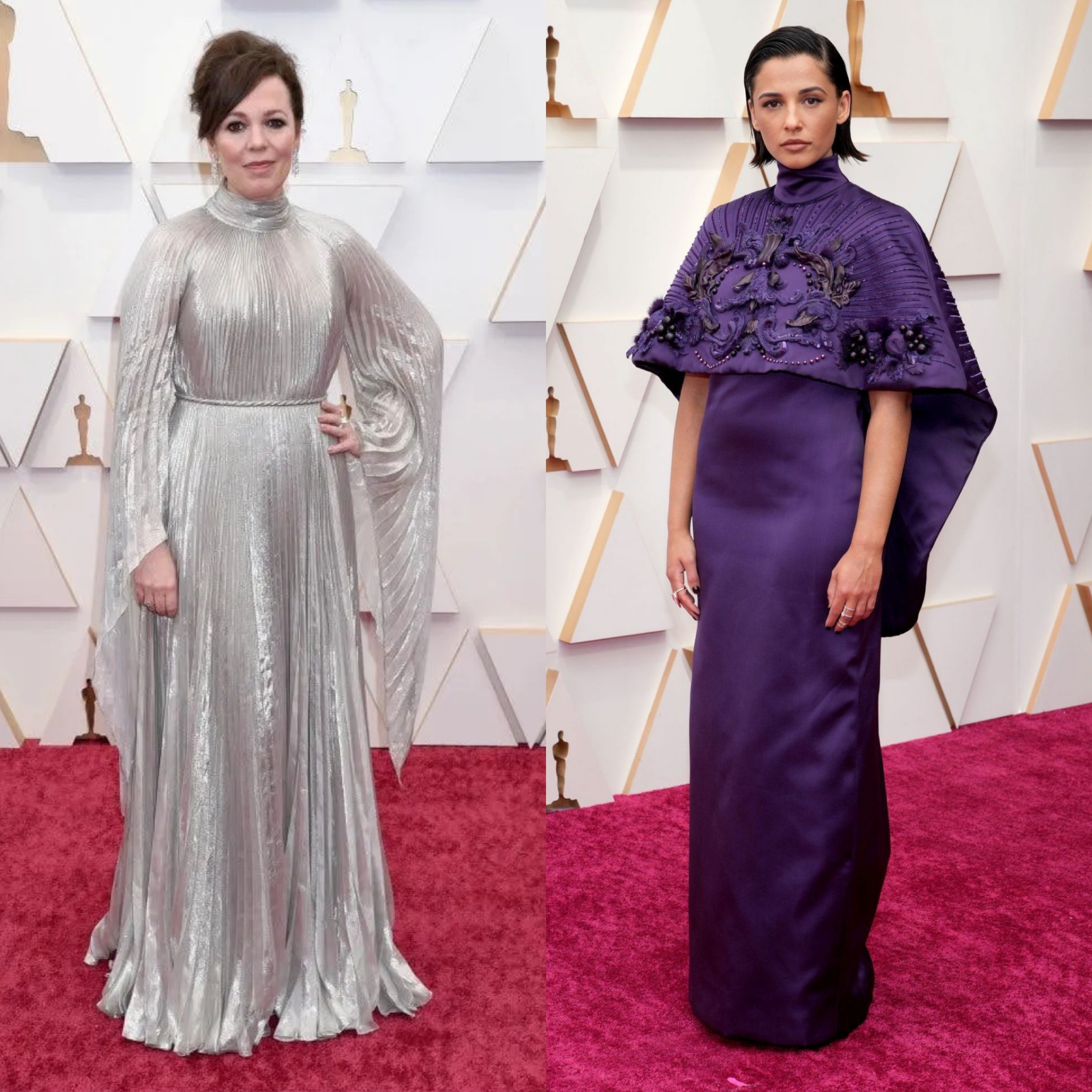 2022年第94届奥斯卡金像奖红毯回顾NicoleKidman、Jes