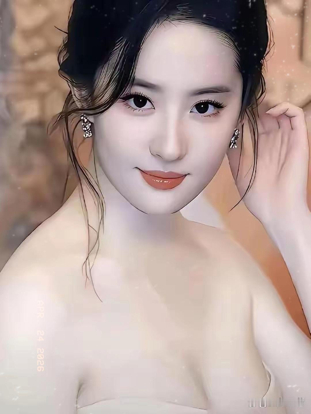 刘亦菲的颜值一直自带独特辨识度，这组画面更是把独有的清冷韵味展现得淋漓尽致。她骨