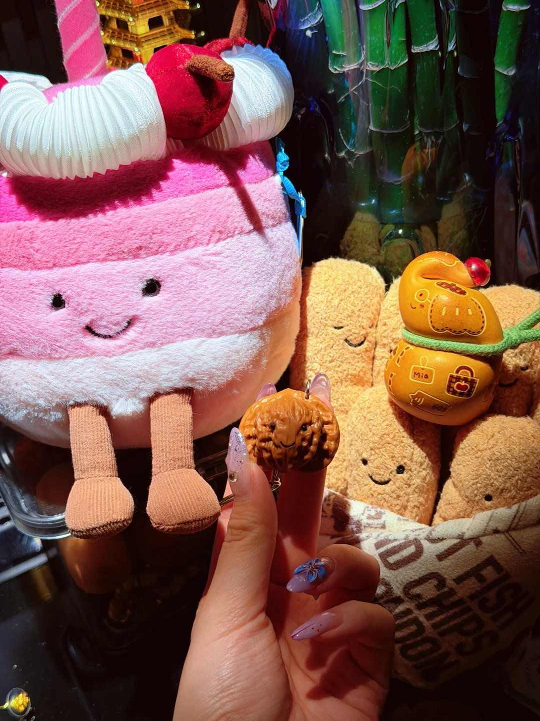 核桃也可以秒变笑脸娃💗😊