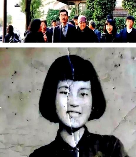 1937年，日军闯入杨家时，一名士兵立即抱住仅6岁的杨明贞，粗暴地解开她的棉袍，