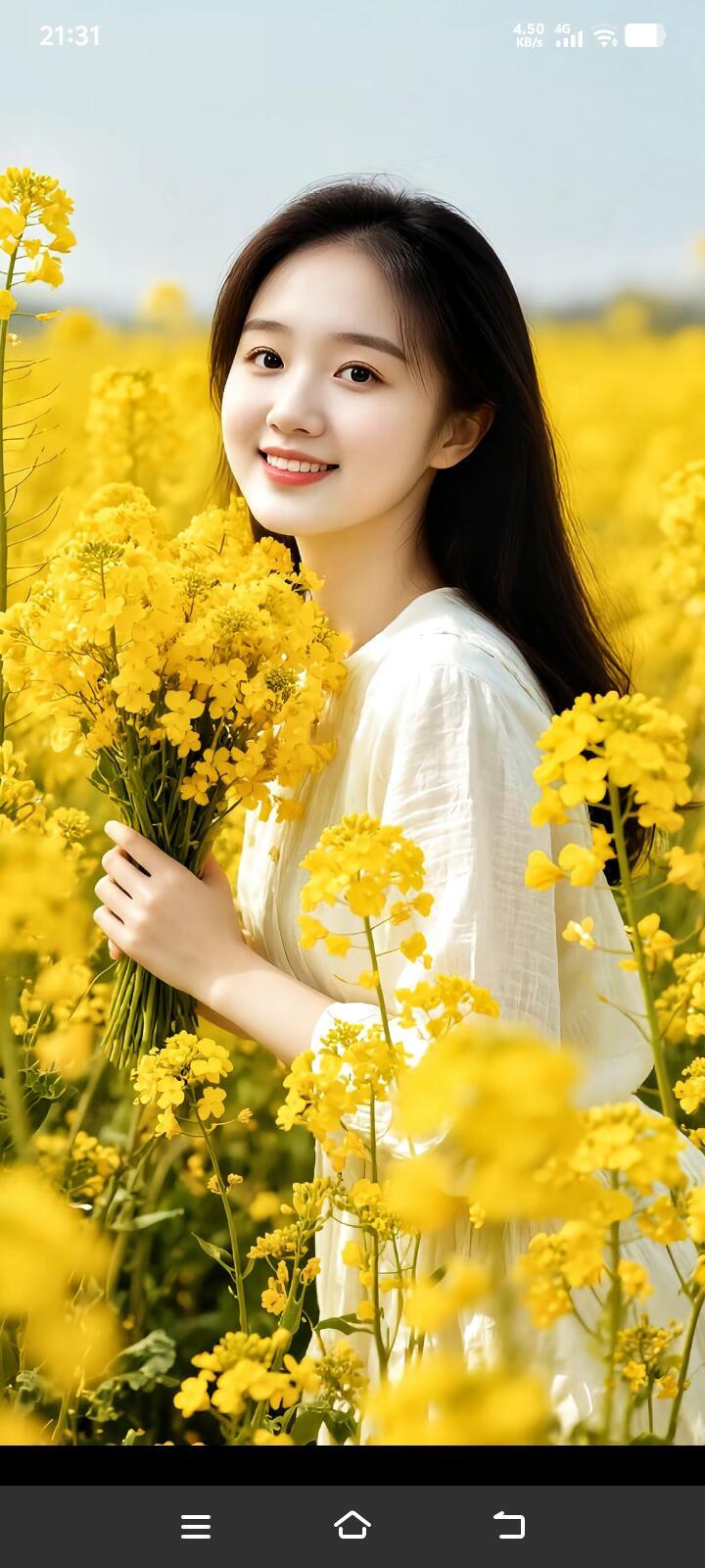 阳光明媚的午后，与花海相拥的美好时光。🌸🌼🌻