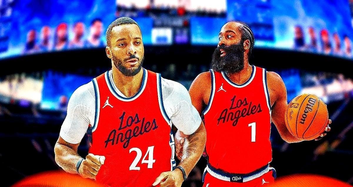 鲍威尔不喊冤了，真香。他三分命中率44%，比谁都准，可八成球都是哈登和伦纳德喂