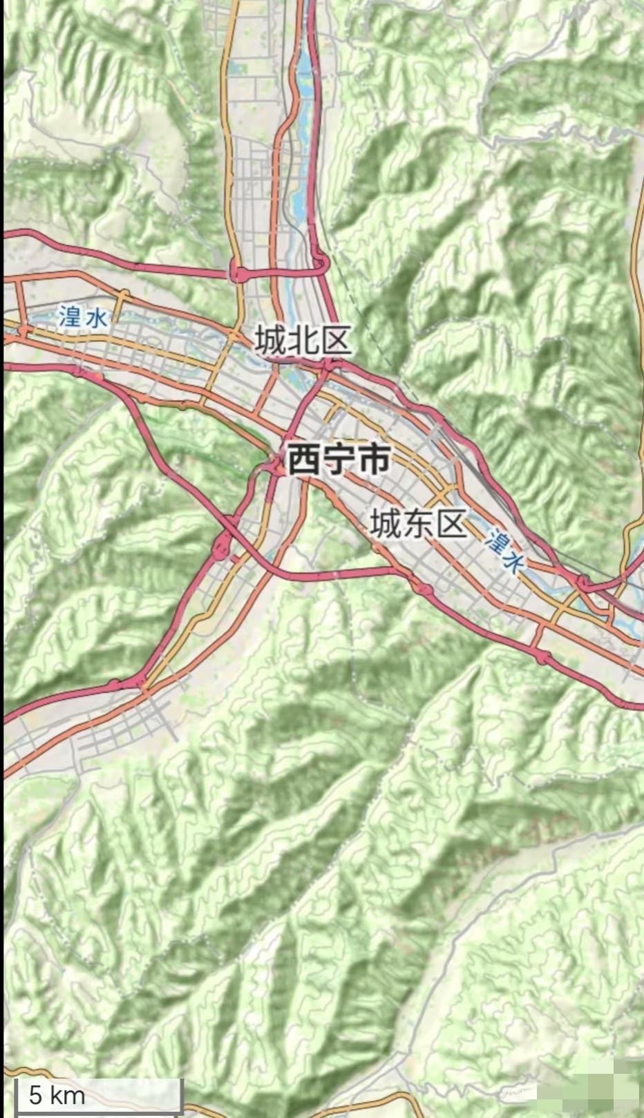 黄河一条不起眼的支流，确是，西宁的生命河