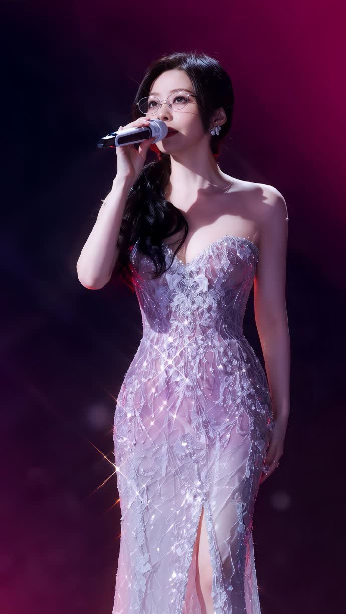 张靓颖是唱歌明星里面最具少妇韵味的，不接受反驳！​