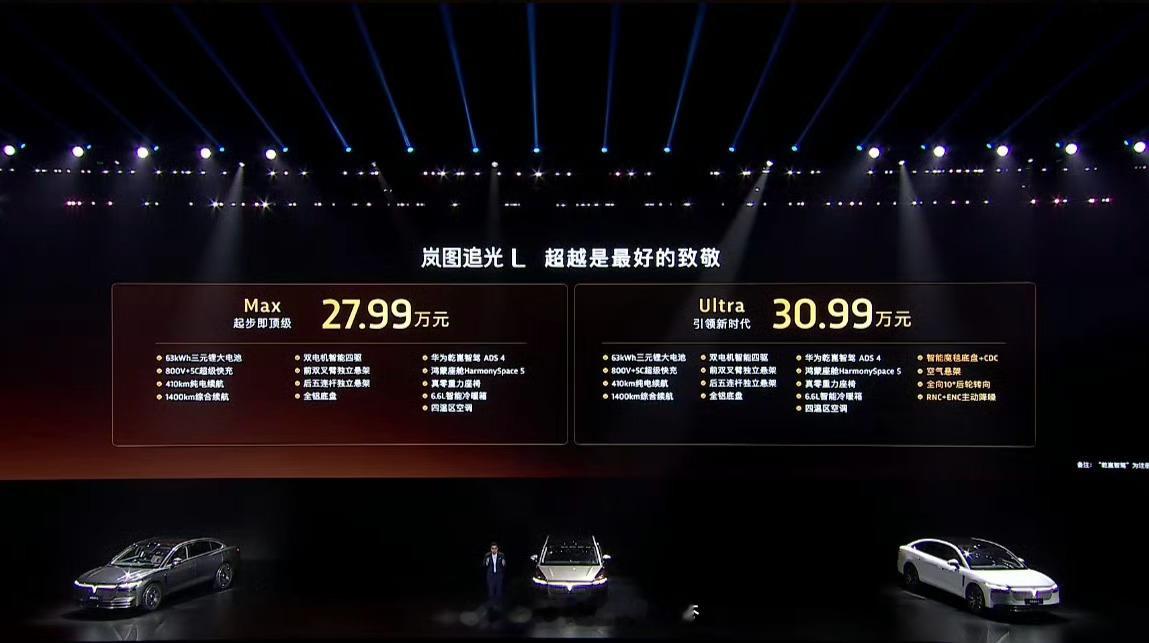 梦见新车岚图追光L上市，27.99万起跳的中大型旗舰轿车，实车气场确实拿捏住了