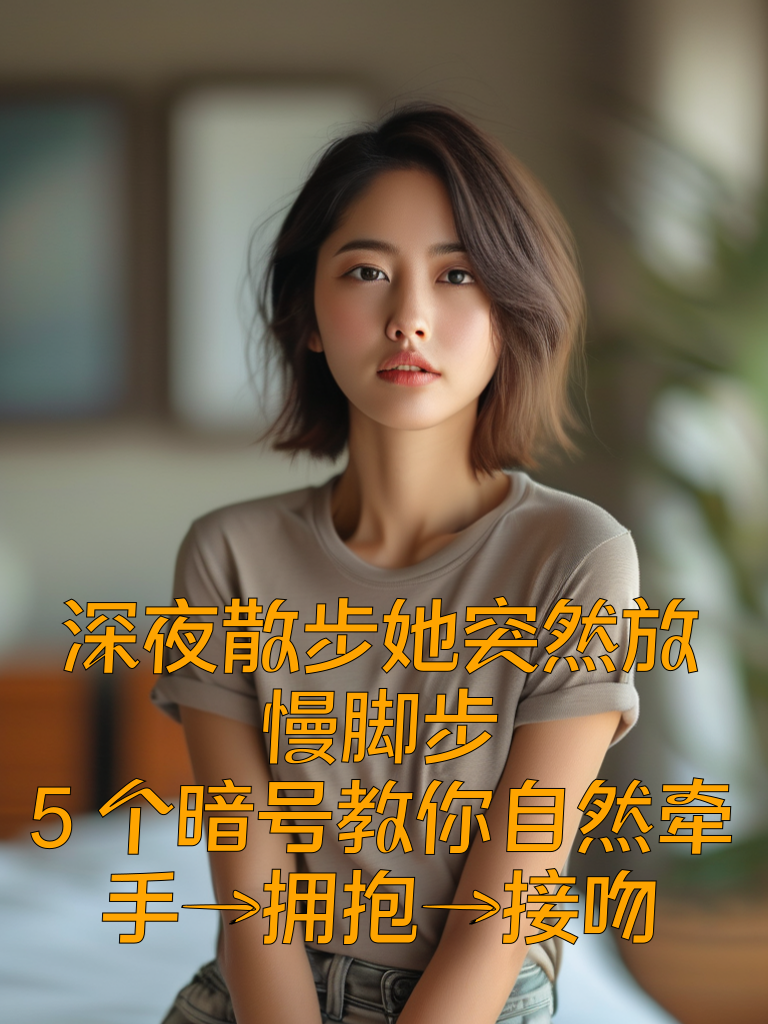 深夜散步她突然放慢脚步？5个暗号教你自然牵手→拥抱→接吻