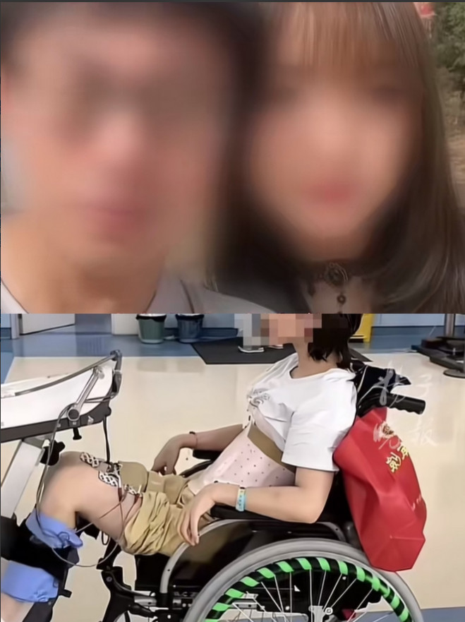 原本以为会获得全网同情，没想到遭到了网暴。男友开车她坐副驾出车祸后导致她双腿