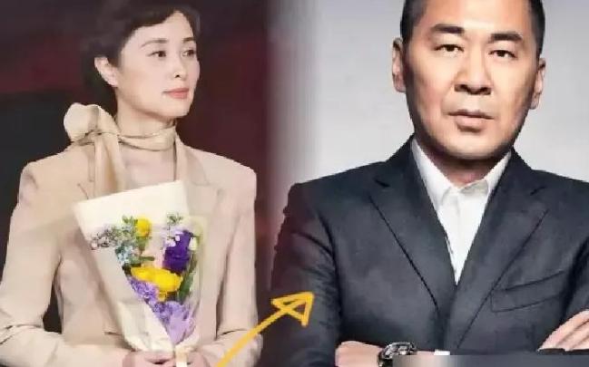 2006年金鹰奖颁奖礼，陈建斌搂着怀孕7个月的蒋勤勤上台领奖。台下坐着吴越，全场