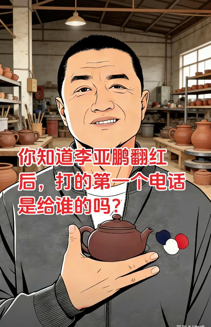 李亚鹏翻红之后，打出的第一个电话，既不是打给合作平台，也不是联系品牌方，而是拨给