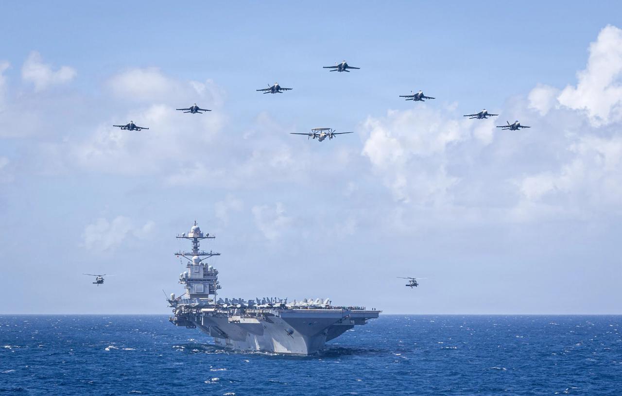 “福特”号抵达希腊，海军犯罪调查局登船，水兵哗变可能是真的？ 美军最强航母“