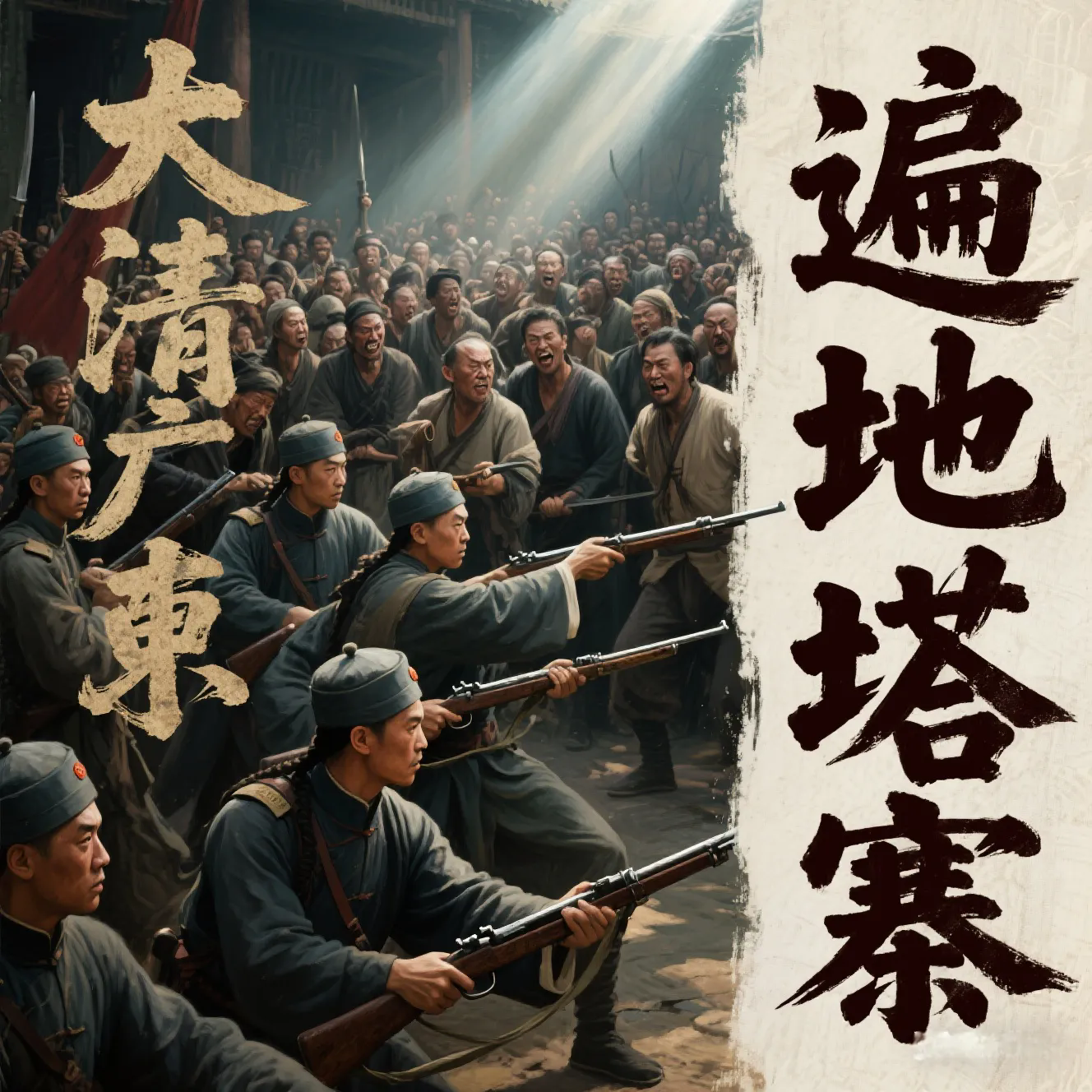 晚清的广东，号称“盗甲天下”，广东一年报给朝廷的死囚不过二三十人，但实际每年要砍