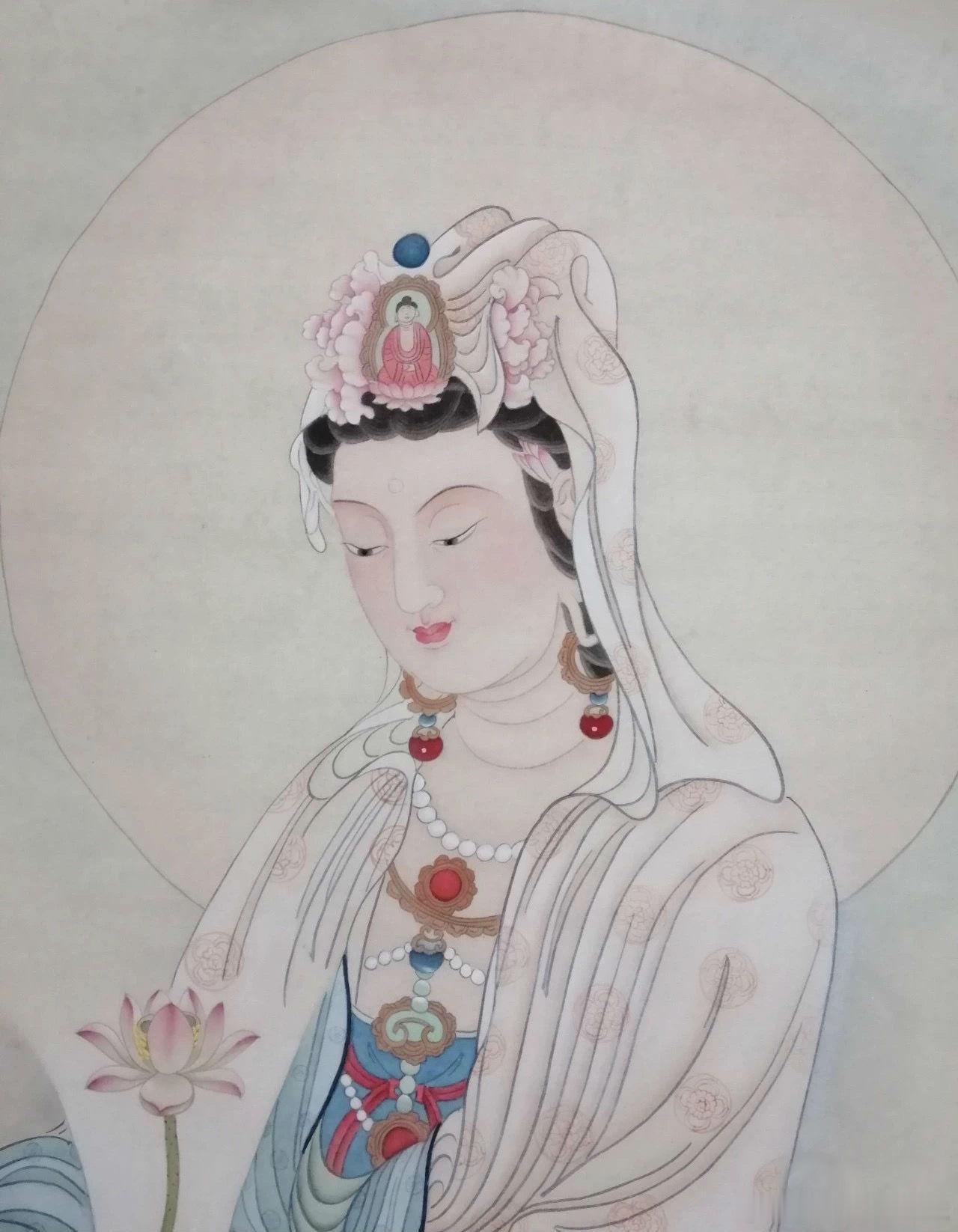 拜一下观音菩萨，除霉运增福气，从此砥砺前行，前程似锦。