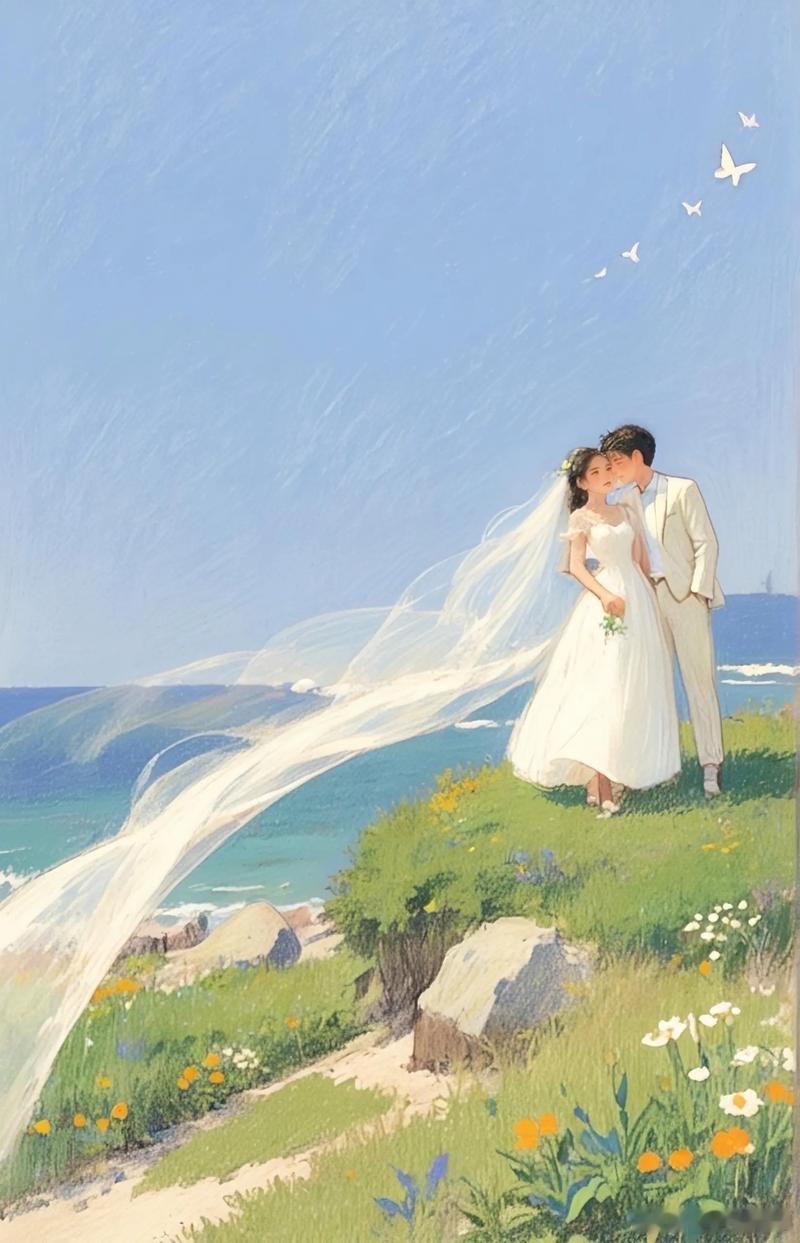 婚纱照行业天塌了AI生成的婚纱照，比绝大多数店里面摄影师拍的都好看，不花钱还能拍