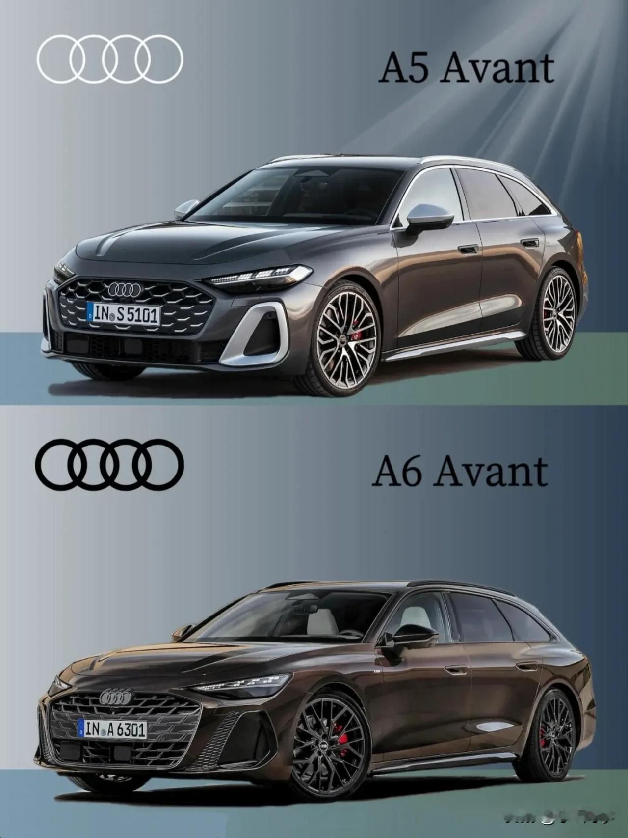 全新奥迪A5Avant🆚全新奥迪A6Avant【时尚灵动与沉稳大气的碰