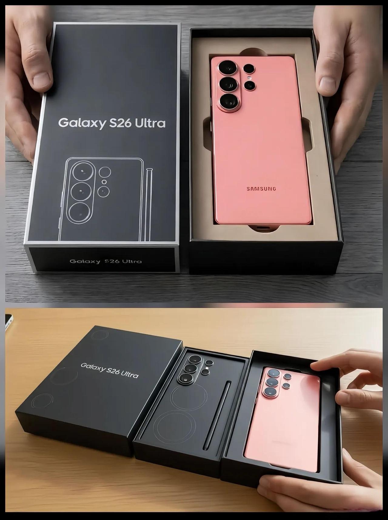 三星S26Ultra原来真的长这样，对比S25Ultra，加了一个椭圆形的镜