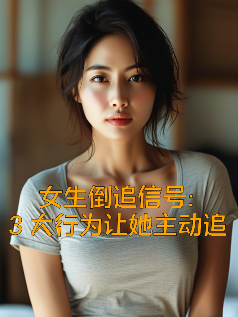 女生倒追信号：3大行为让她主动追