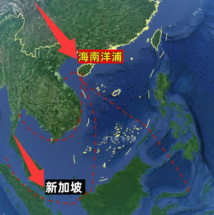 海南港绕过马六甲，看看吧！在全球贸易版图上，马六甲海峡长久以来占据着无可替代的