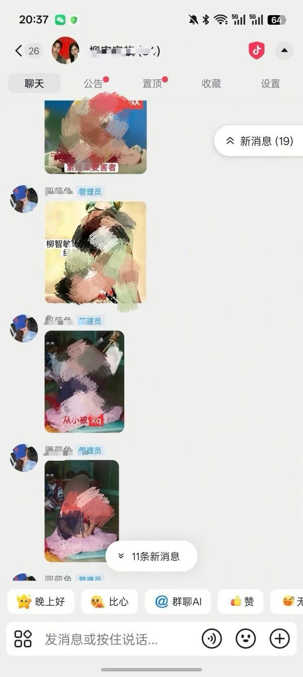 如何看待zyy粉丝给柳智敏批恶俗图
