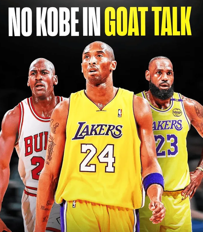 科比无法进入“Goat“讨论？美媒ClutchPoints发推：科比·布莱恩特