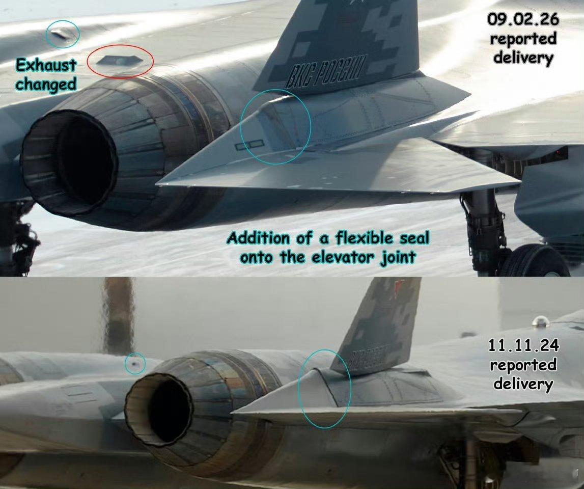 新批次的苏57做工有所进步，把显眼的地方都打上了补丁