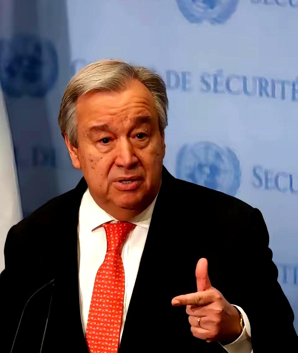 联合国发出“红牌警告”，随着中日矛盾愈演愈烈，秘书长古特雷斯曾公开指出，二战真正