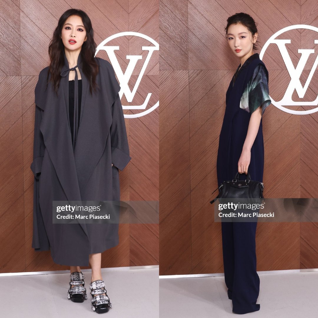 LouisVuitton2025秋冬大秀星光一览每一位女星都如此迷人LV秋