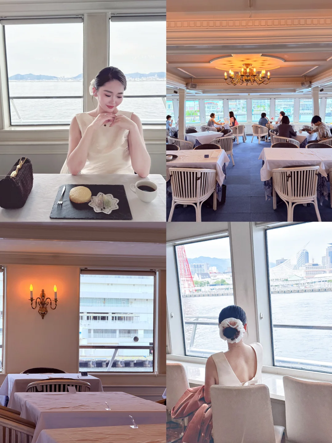 去大阪就必须留半天时间给神户邮轮下午茶🚢