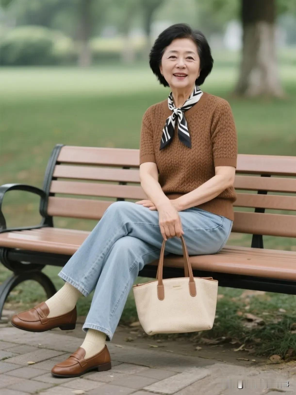 50岁以后，女士们出门打扮要注意，为了避免闹笑话，以下几点要记住:第一，出