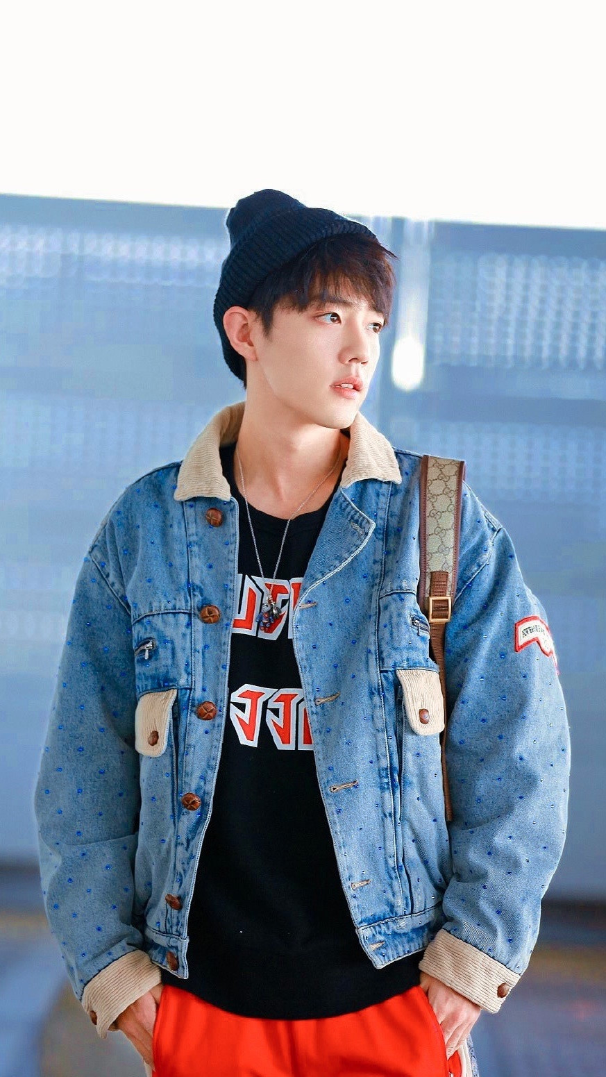 肖战可可爱爱的牛仔小赞！