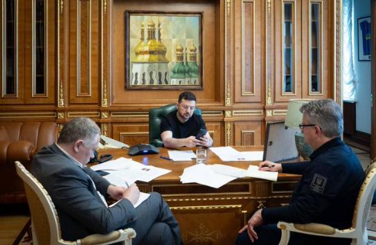 【泽连斯基：埃及拒绝接收来自被占领乌克兰领土的粮食】乌克兰总统表示，埃及领导人阿