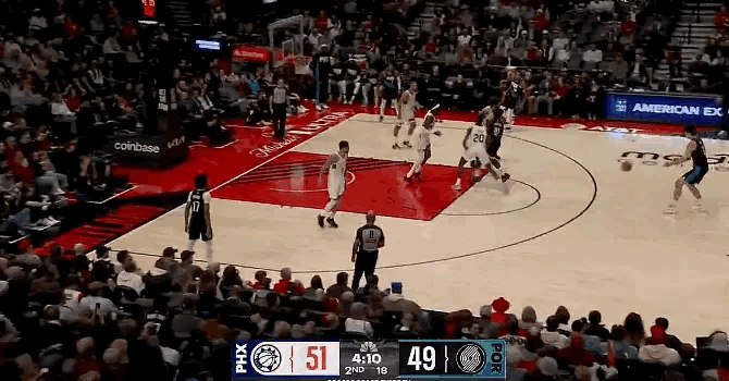 累了累了，跟不上也投不进了，杨瀚森还是5分钟体能，不过他今天真的抓住了机会，一上