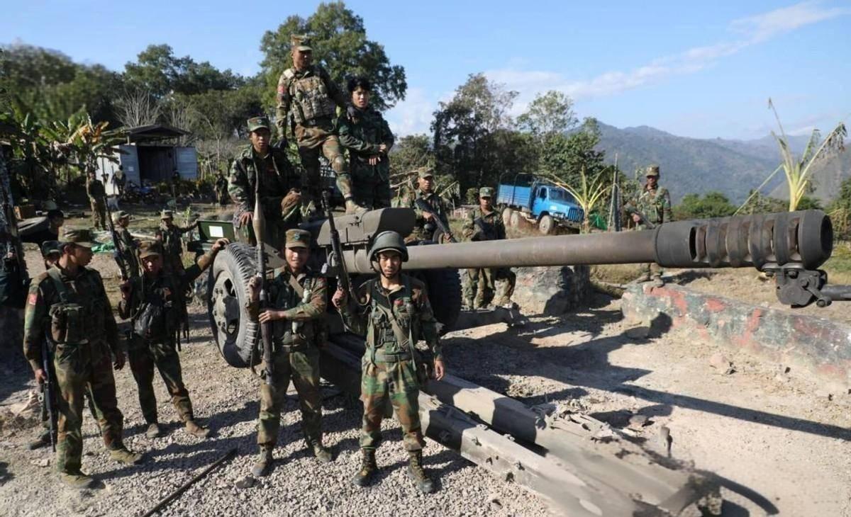 缅甸反对派武装的武器弹药来源难了！缅甸缅族反对派武装，主要是缅甸人民保卫军！