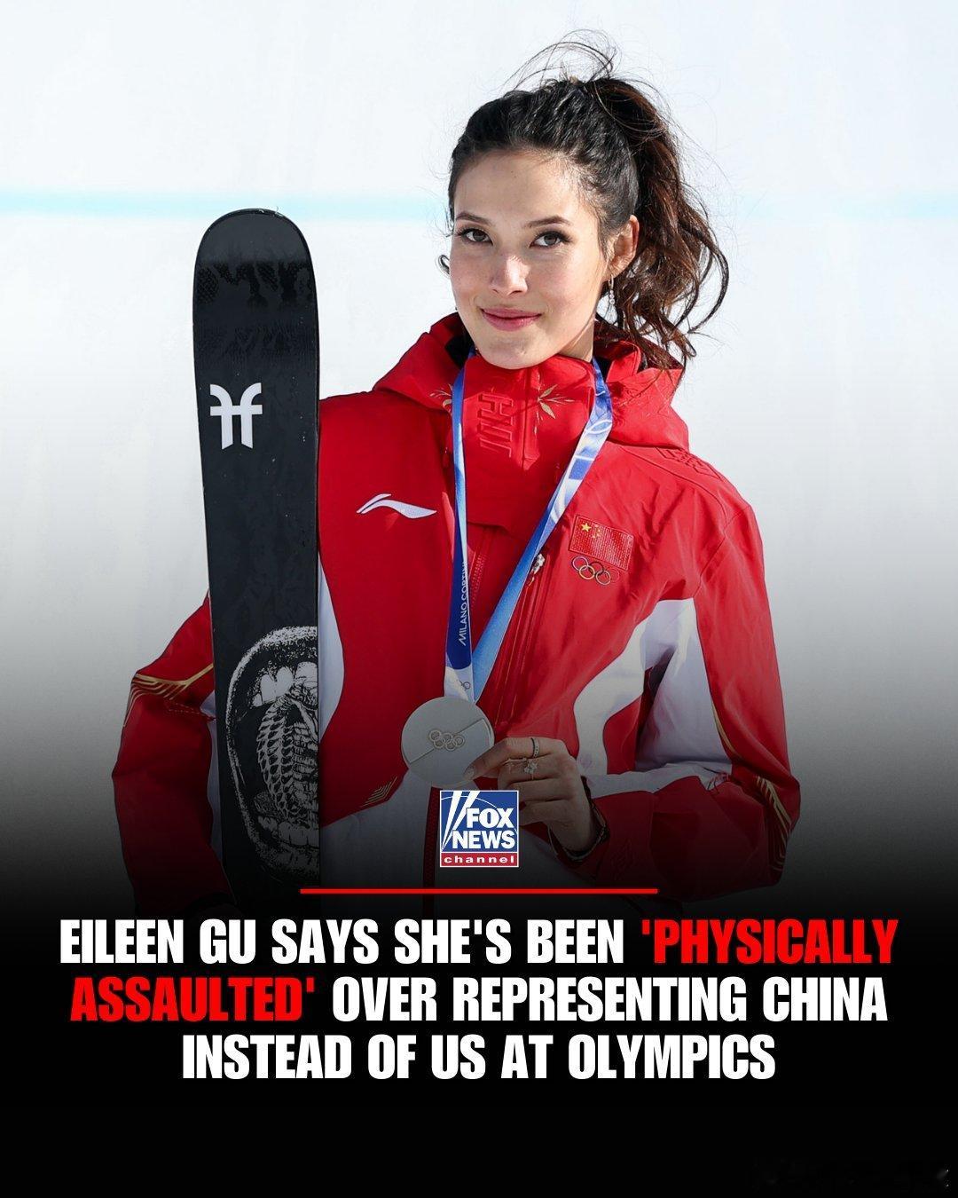 “警方接到报警”：谷爱凌表示，她因代表中国参赛而遭受的批评已经升级到她“在街上遭