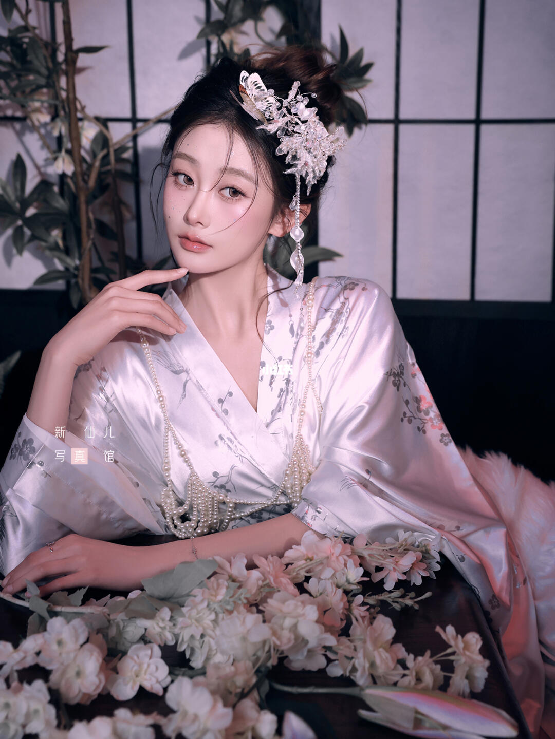 昭和少女和服写真✨蝴蝶物语🦋