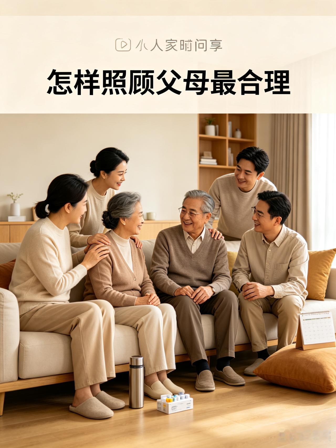 如何照顾好父母,还不伤和气,是个学问。朋友兄妹四人，朋友排行老三，上有大哥、