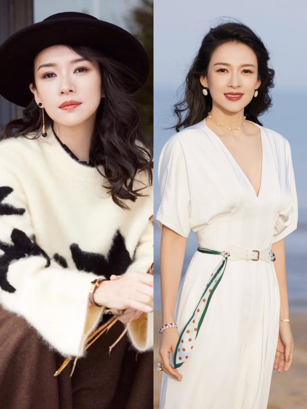 演员秦海璐说：“大学期间，我跟章子怡玩的多一点，因为班里我俩最小，而且我俩是头对