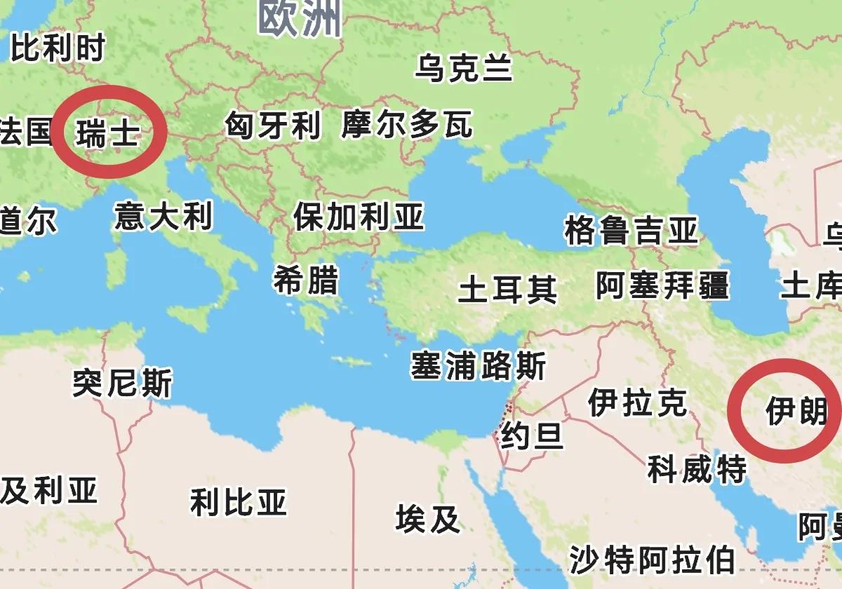 尴尬吧，小国瑞士3月14日拒绝了美国两架战机计划15日飞越瑞士领空参与伊朗战事的