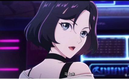 起猛了动画三线建模像孟子义动画易飒建模成精了！和孟子义的适配度拉满，又美又飒的