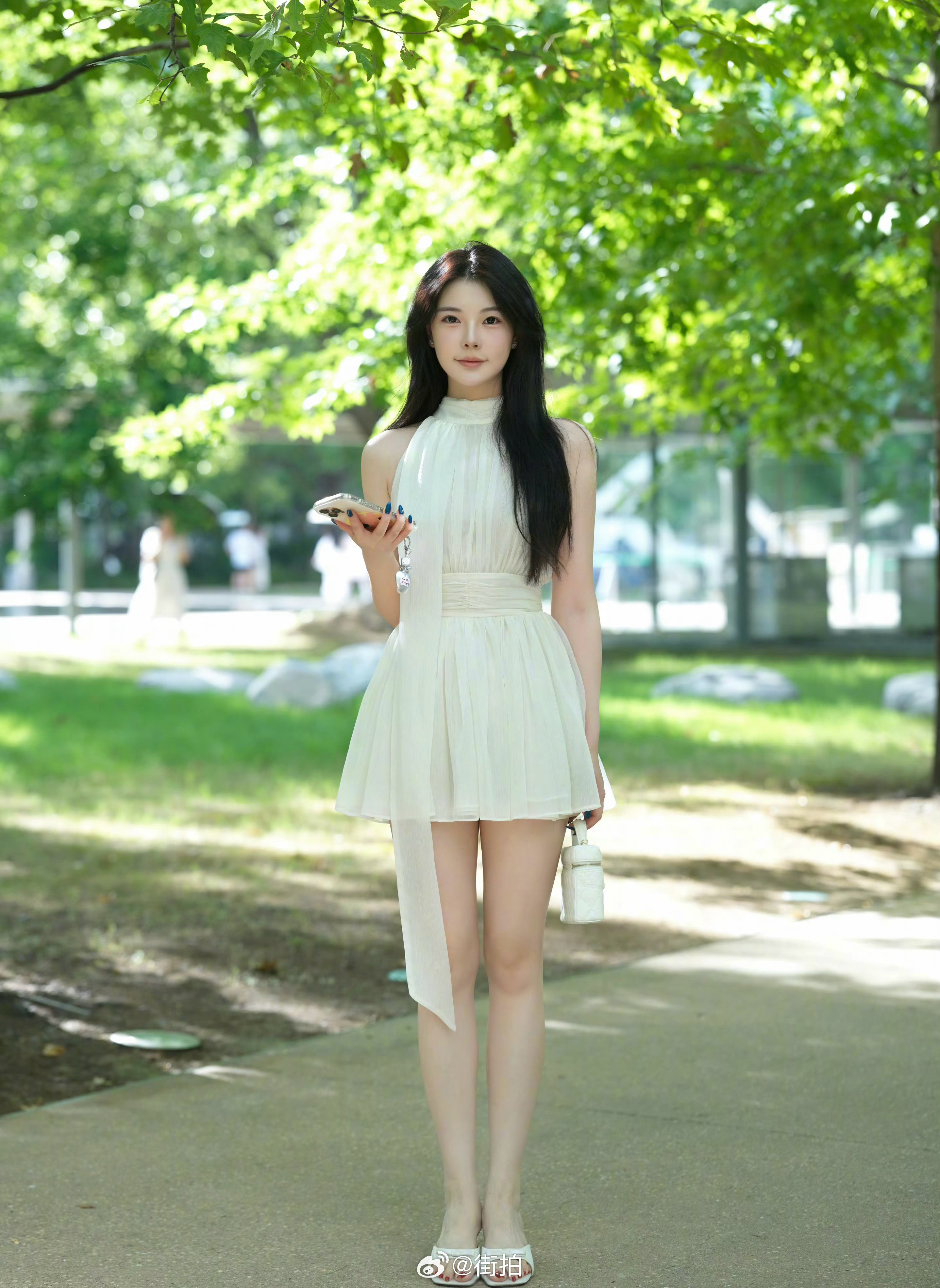 白色系的小仙女