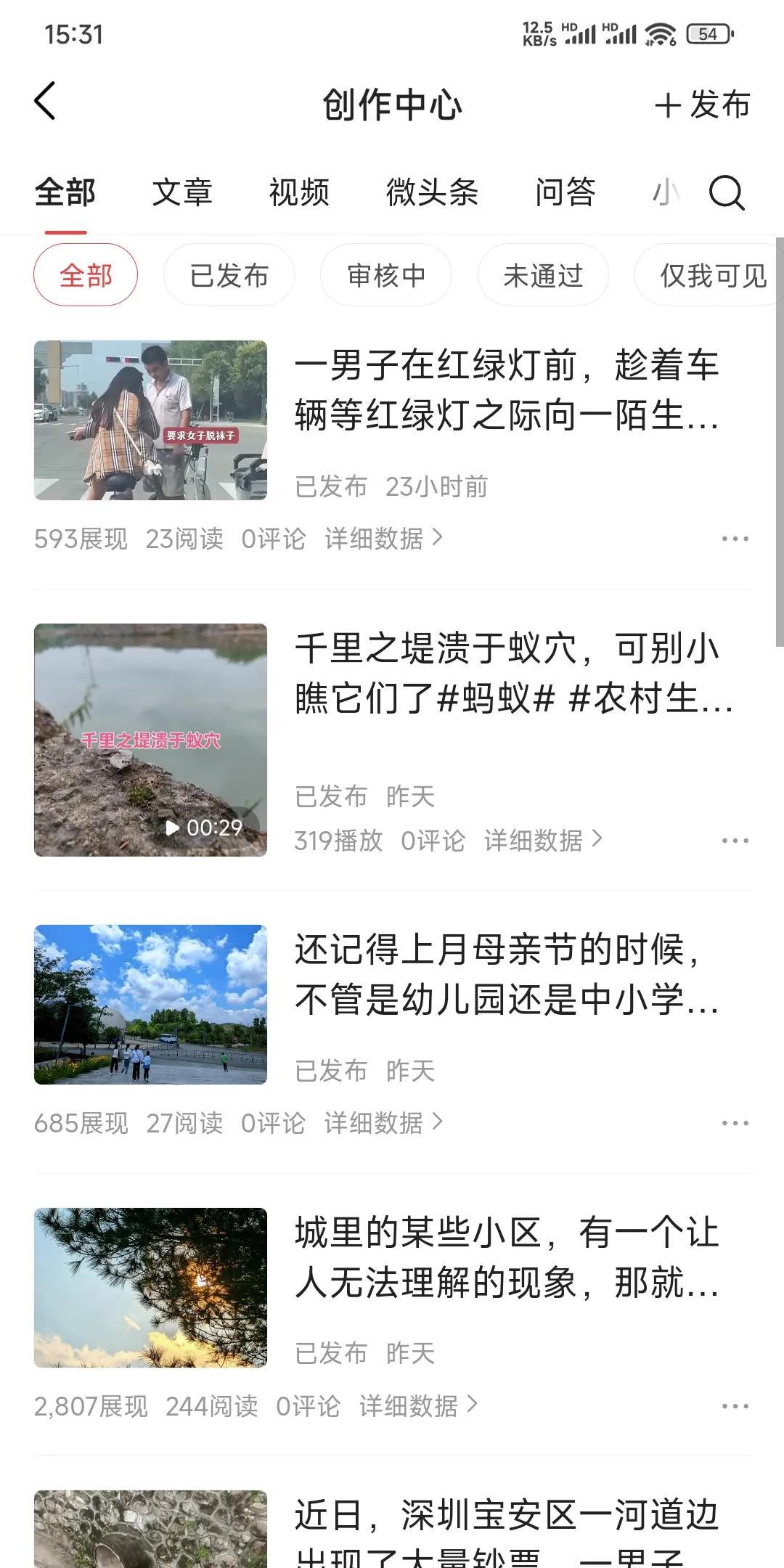 最近这流量怎么回事，以前乱写也不止这个流量，检测账号状态又是正常，每一篇都用心好