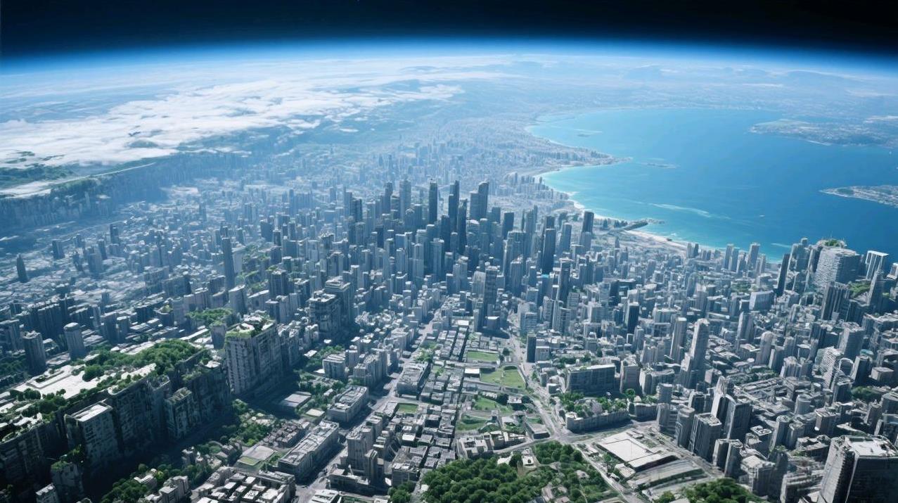 高空俯瞰地球：人类像不像藤壶？今天坐飞机，从舷窗往下看，突然一个奇怪的念头击中