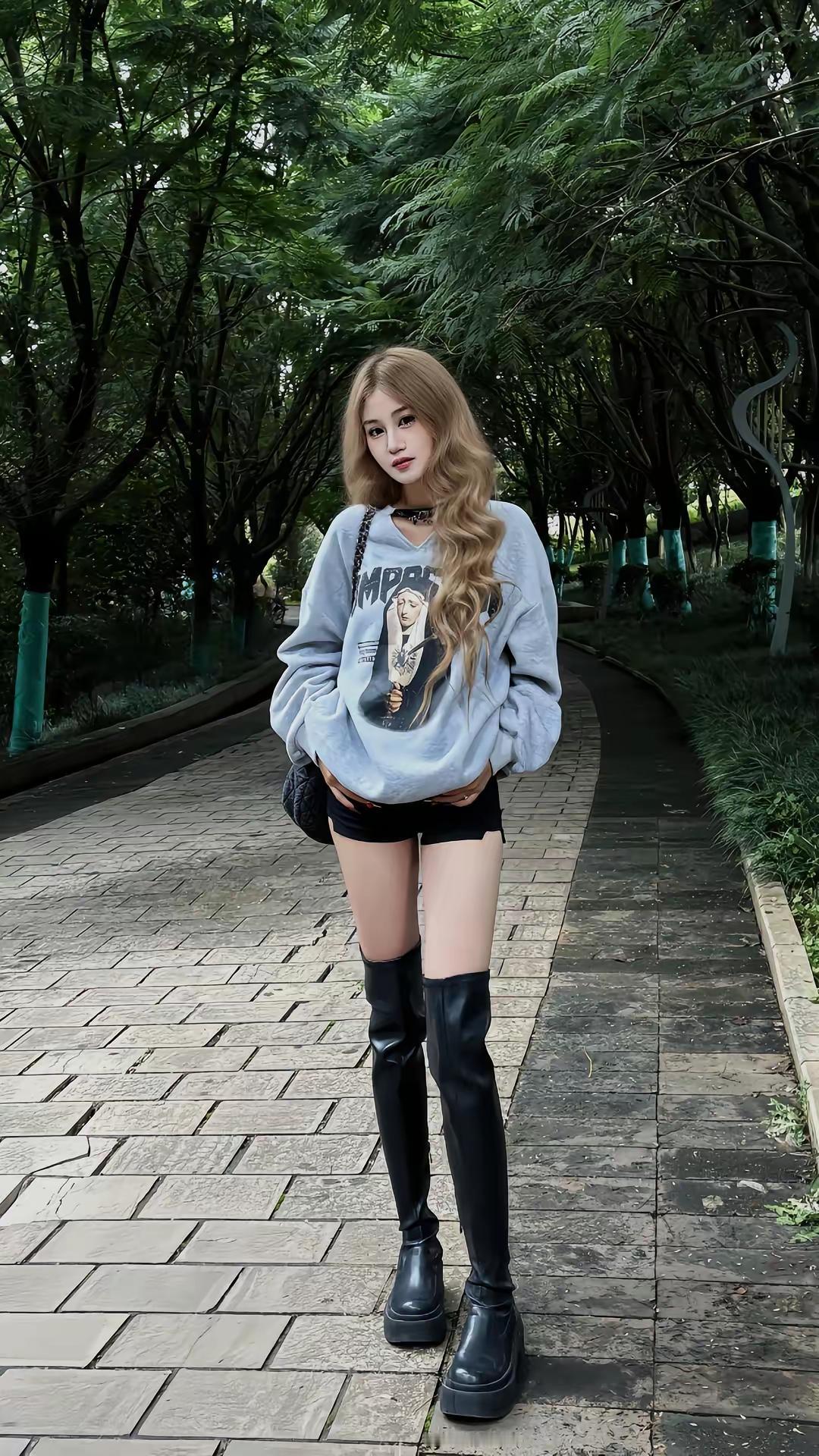 长靴女孩