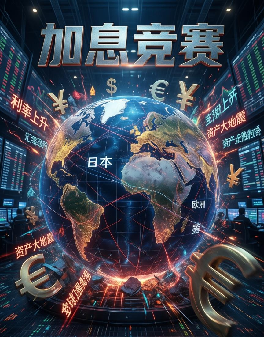炸锅！全球央行“加息竞赛”白热化，日美欧步调撕裂引爆汇率与资产大地震中东战火
