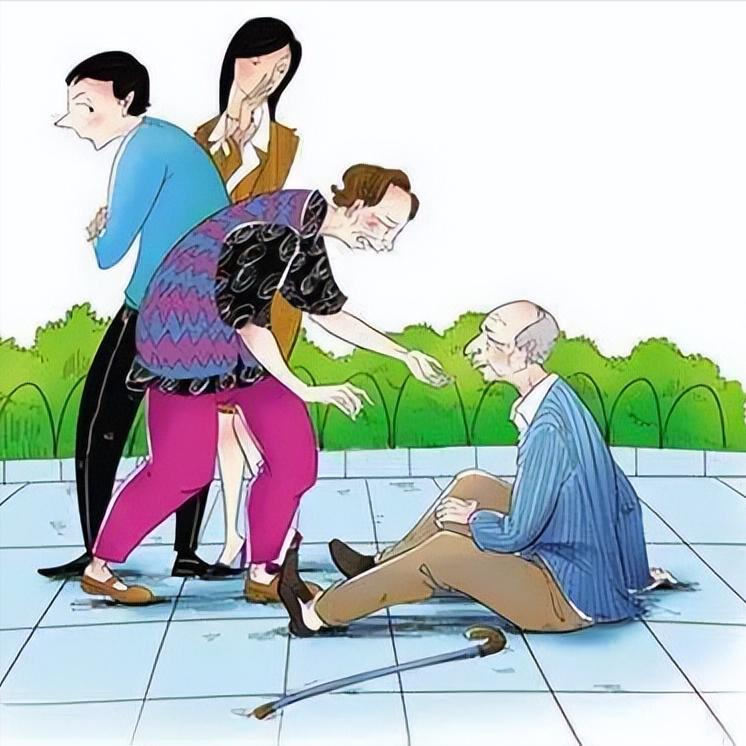 老人摔倒别着急扶，警惕脑出血“夺命” 在日常生活中，摔倒是一件比较寻常的事情