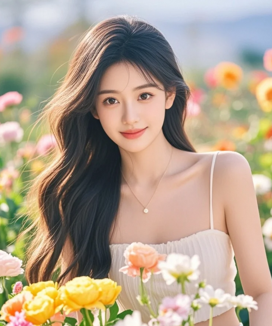 花影婆娑映红颜，岁月静好如诗篇