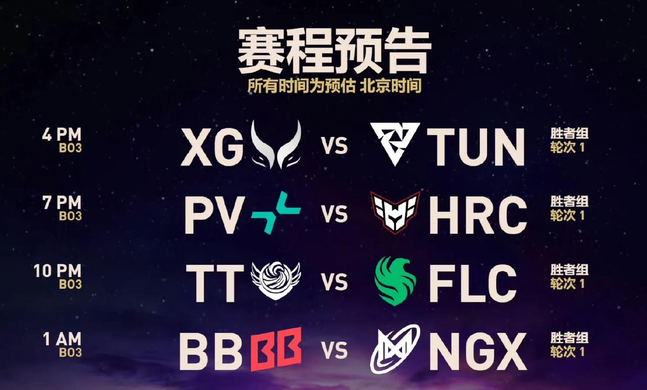 DOTA2:TI14淘汰赛第一天赛程，XGTBD加油16:00XGv